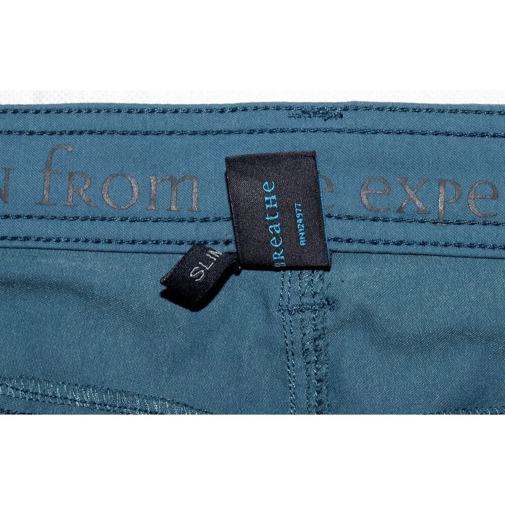 PrAna Brion Slim Fit Men's Stretch Hiking Outdoor M4BN30312 Size Pants 34WX30L.